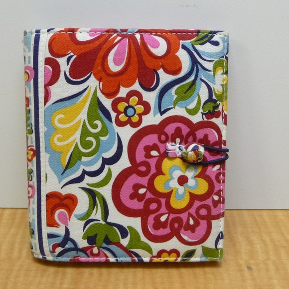 Vera Bradley Flowers Notebook in Pouch - Picture 1 of 5